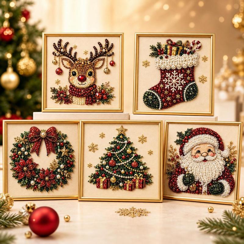 ŠChristmas Santa Claus Pearl A - đánh giá và giá Art Craft Gifts For Adults