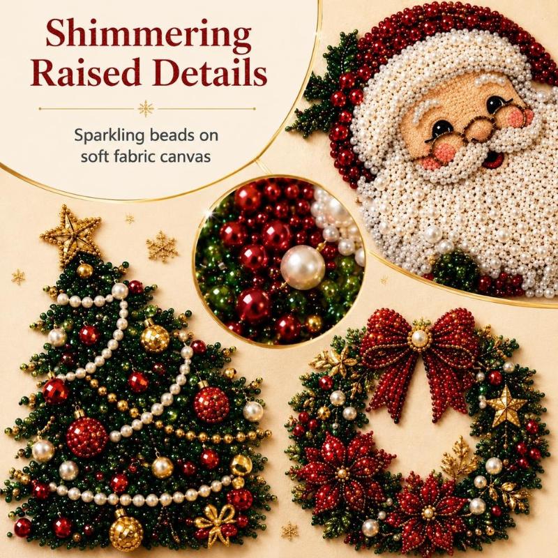 ŠChristmas Santa Claus Pearl A - đánh giá và giá Art Craft Gifts For Adults
