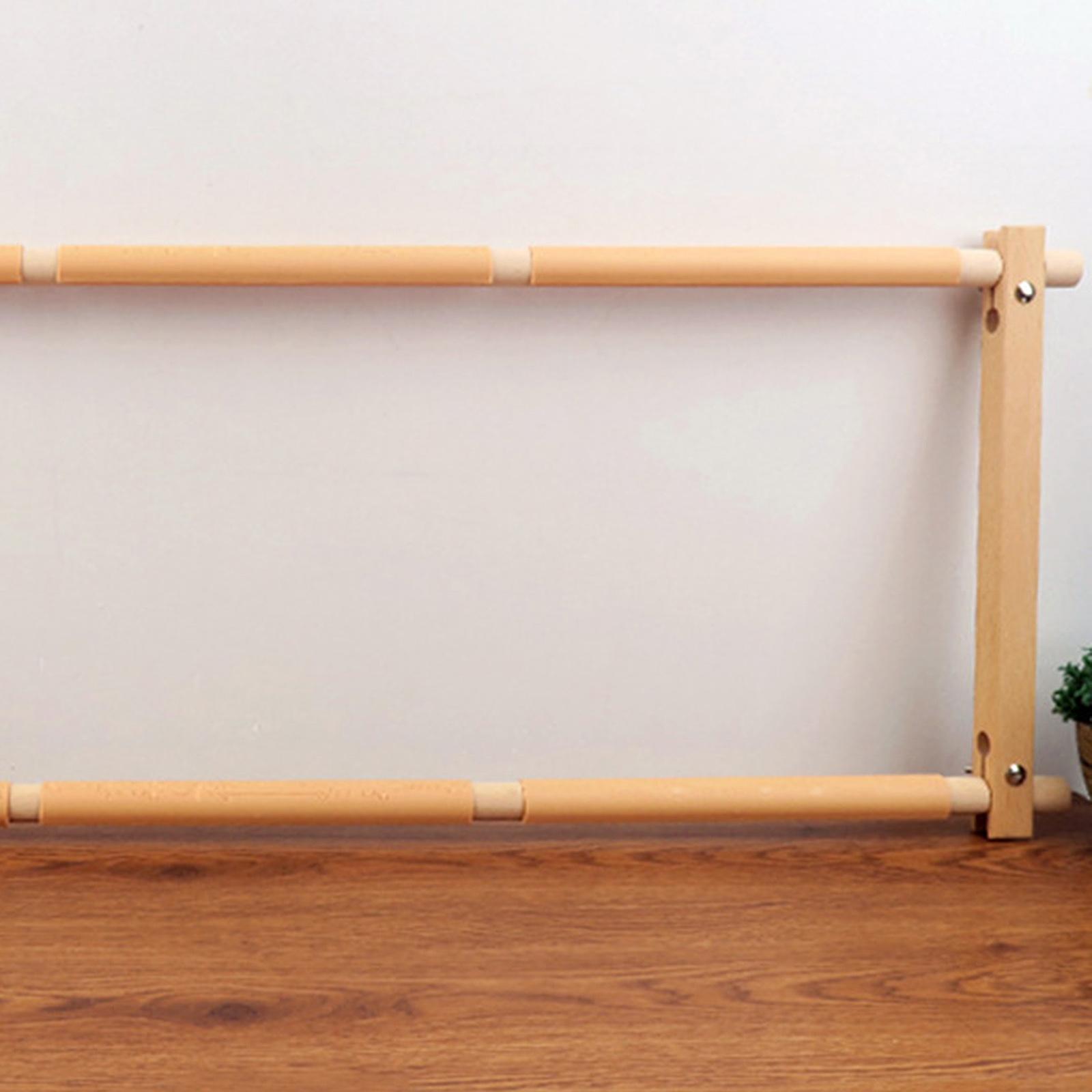 Beech Embroidery Scroll Frame  - đánh giá và giá Loom Weaving Frame