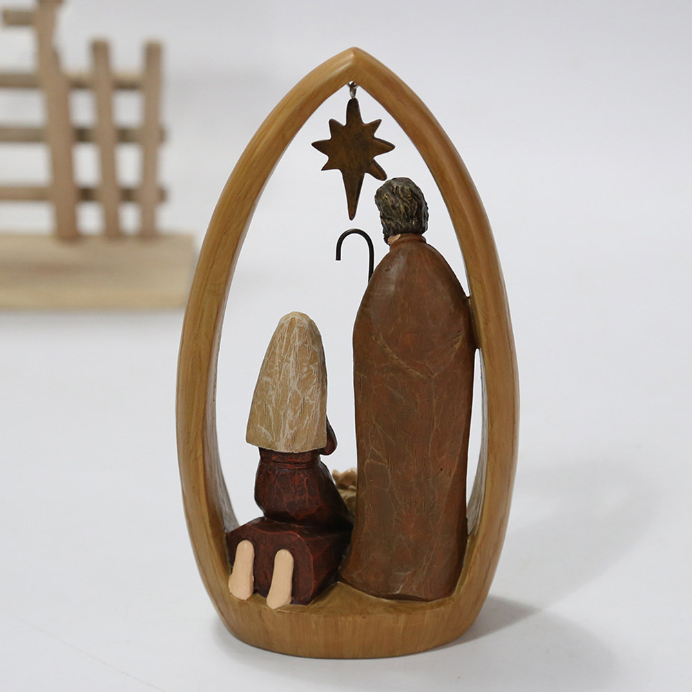 1Pcs Nativity Scene Christian  - đánh giá và giá Art Craft Bar