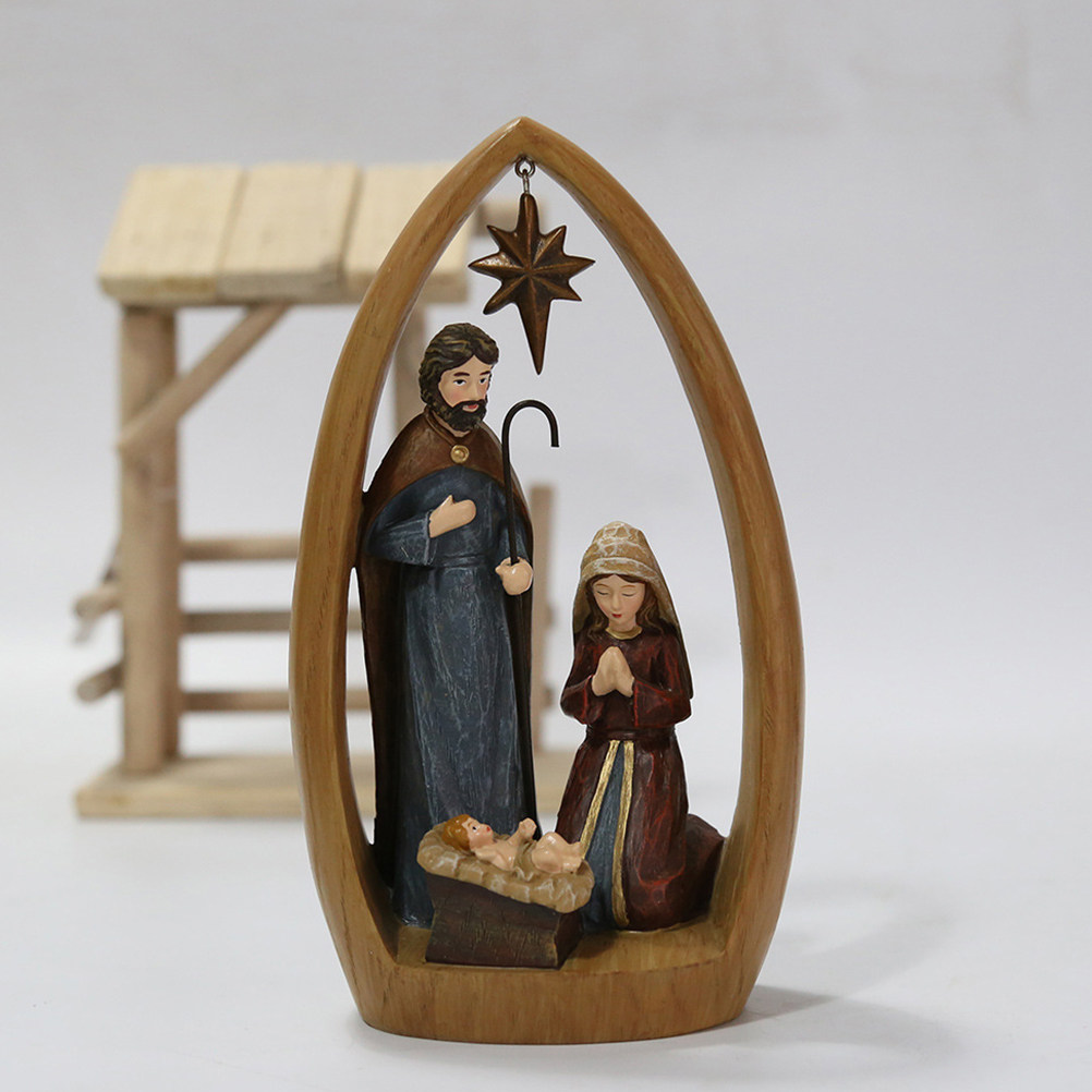 1Pcs Nativity Scene Christian  - đánh giá và giá Art Craft Bar