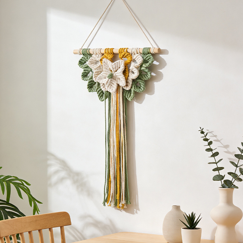 Woven Wall Hanging Boho Geomet - đánh giá và giá Art And Craft For Nursery