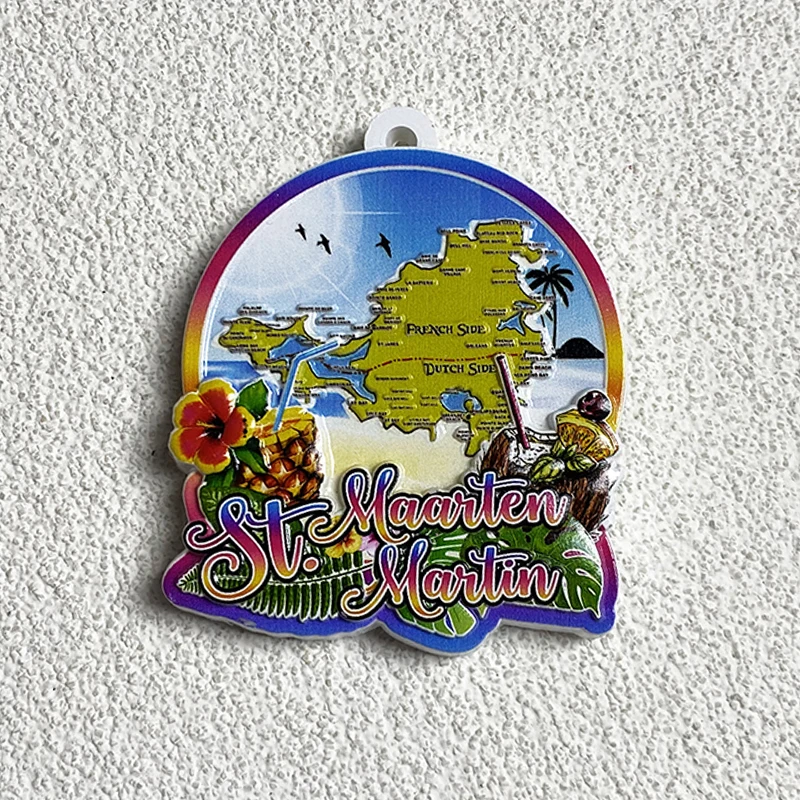 Saint Maarten Tourist Souvenir - đánh giá và giá Art Craft Magnet