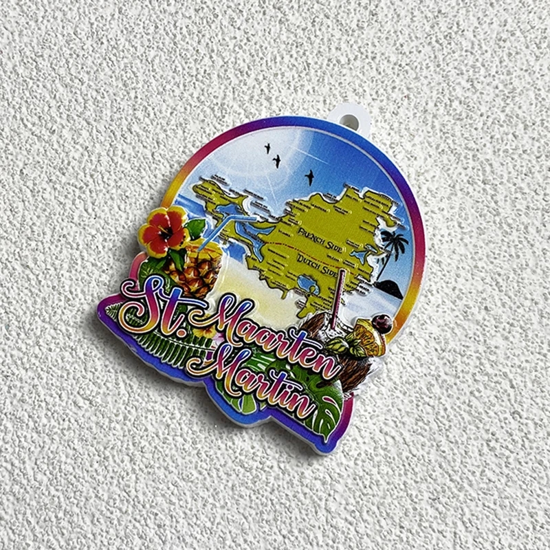 Saint Maarten Tourist Souvenir - đánh giá và giá Art Craft Magnet
