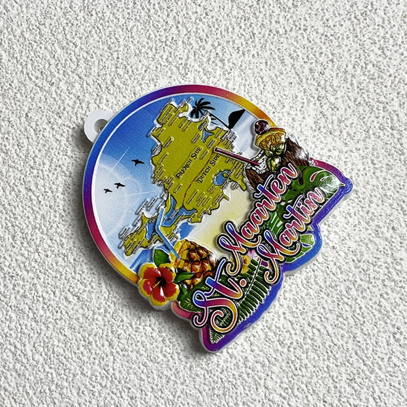Saint Maarten Tourist Souvenir - đánh giá và giá Art Craft Magnet