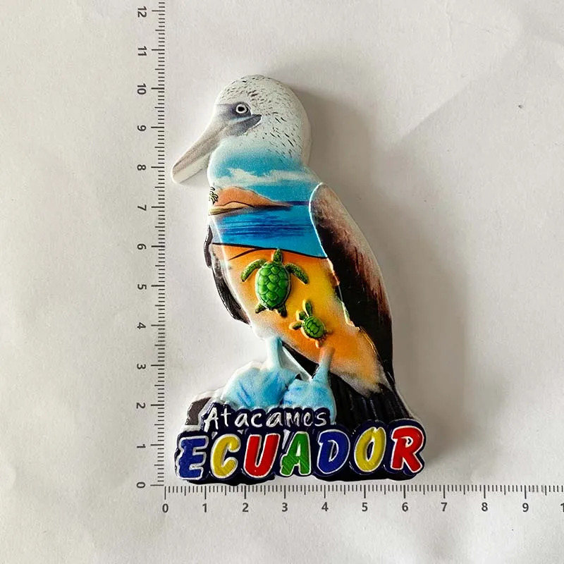1pc, Ecuador Travel Souvenirs  - đánh giá và giá Art Craft Magnet