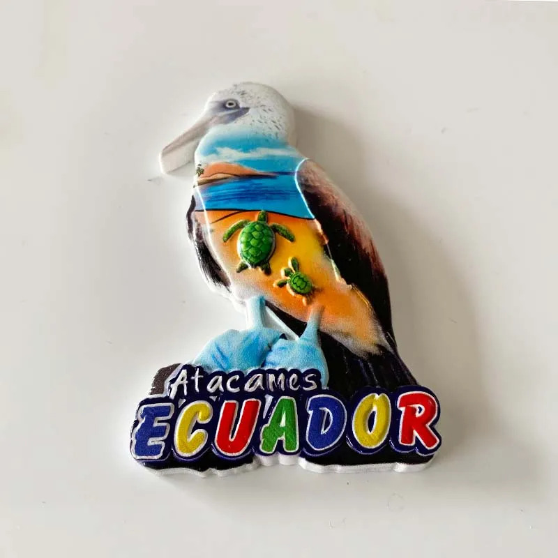1pc, Ecuador Travel Souvenirs  - đánh giá và giá Art Craft Magnet
