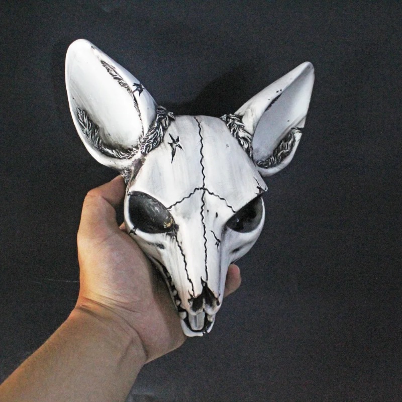 Stereo Fox Skull Wall Hanging  - đánh giá và giá Art Craft Bar