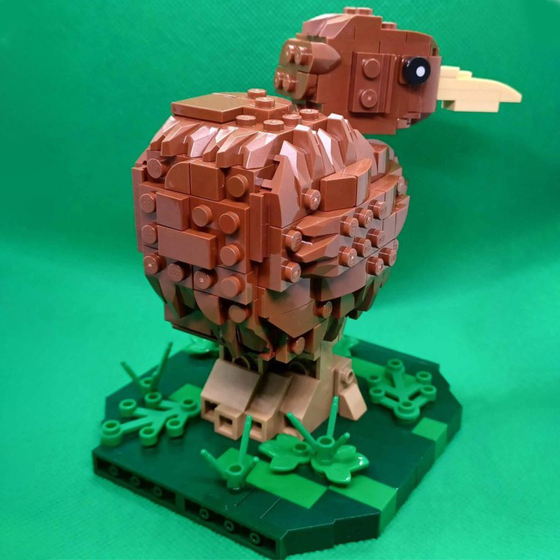 355pcs MOC Sculptures Kiwi Mod - đánh giá và giá Art Craft Idea