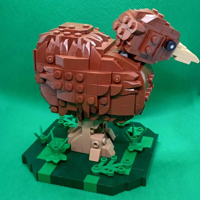 355pcs MOC Sculptures Kiwi Mod - đánh giá và giá Art Craft Idea