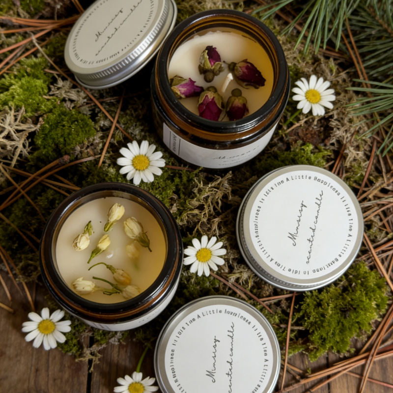 Rose Jasmine Dried Flower Scen - đánh giá và giá Soy Candle Fragrance Oil