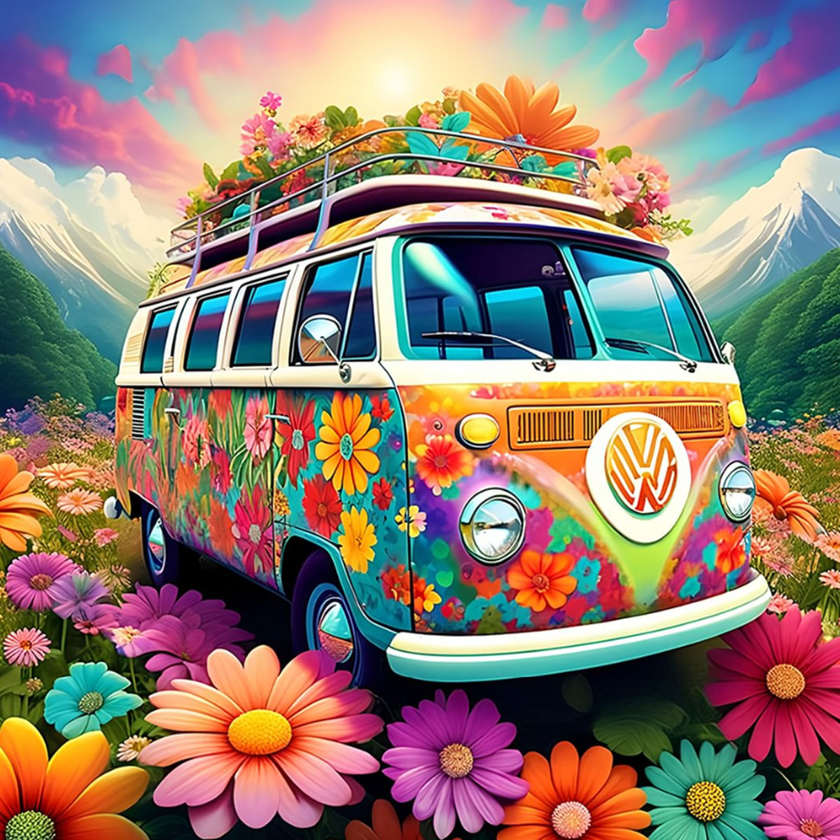 Bus Train Pattern Diamond Pain - đánh giá và giá Art Craft Kits For Adults