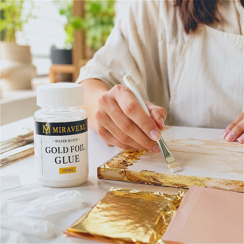 50/100ml Water Based Gold Foil - đánh giá và giá Art Craft Event