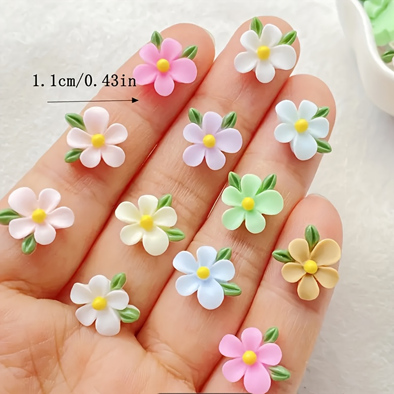 20pcs Resin Mini Flower and Le - đánh giá và giá Art Craft Flower Making