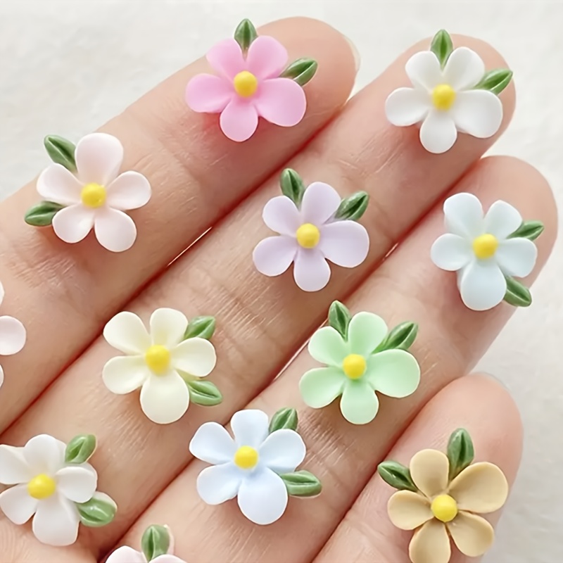 20pcs Resin Mini Flower and Le - đánh giá và giá Art Craft Flower Making