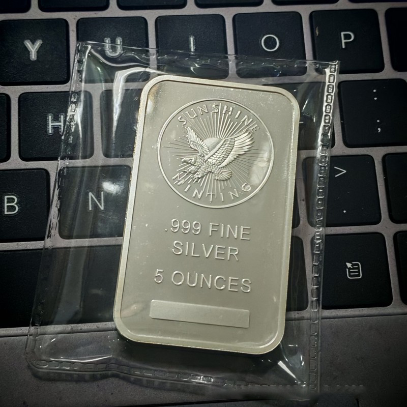 5 Oz Sunshine Minting Silver B - đánh giá và giá Art Craft Bar
