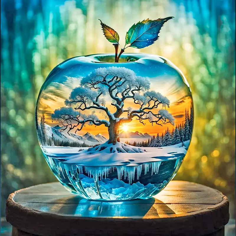 Apple Pattern Diamond Painting - đánh giá và giá Art Craft Kits For Adults