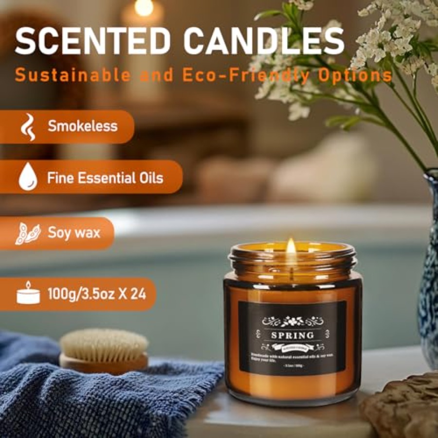 s Scented Candles for Home, 3. - đánh giá và giá Soy Candle Fragrance Oil
