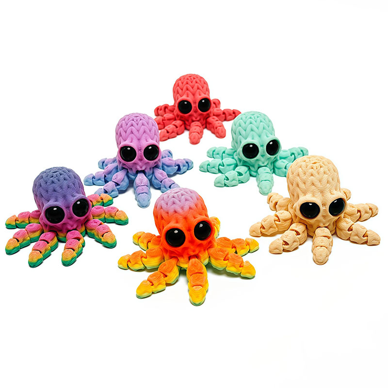 Adorable 3D Printed Octopus Fr - đánh giá và giá Art Craft Magnet
