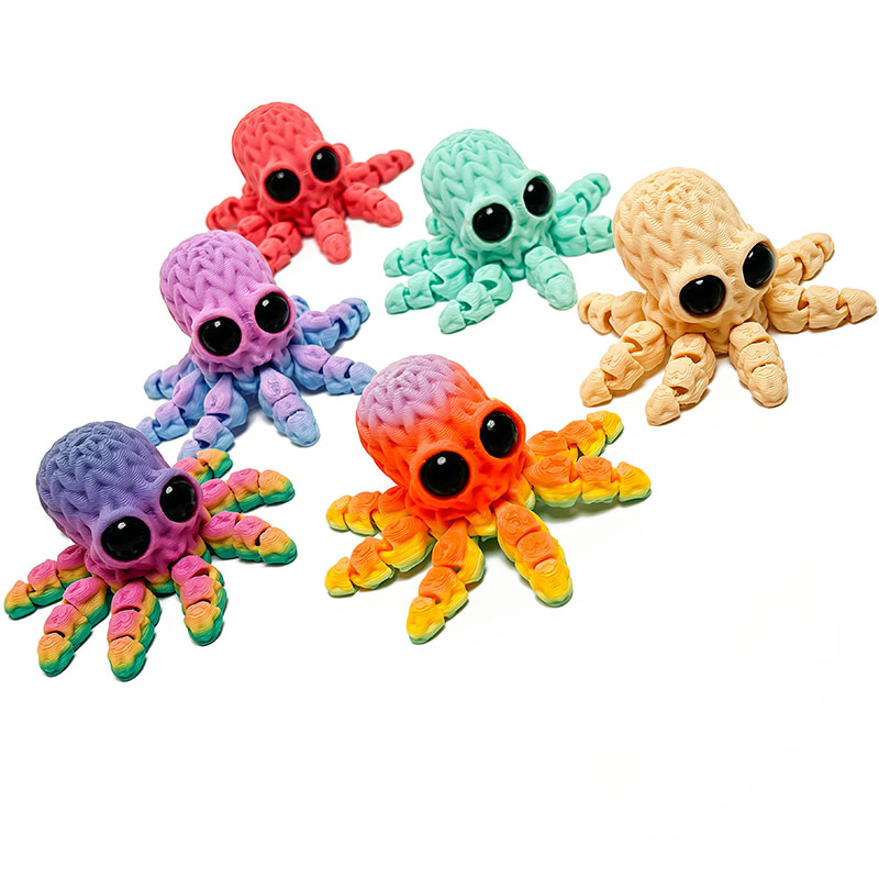 Adorable 3D Printed Octopus Fr - đánh giá và giá Art Craft Magnet
