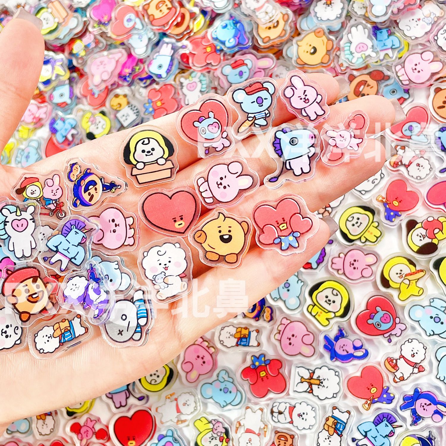 100pcs BT21 BTS single-layer 2 - đánh giá và giá Art Craft Material