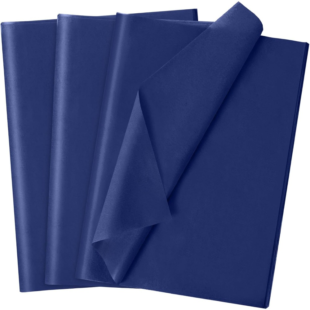 120 Sheets Navy Blue Tissue Pa - đánh giá và giá Art Craft And