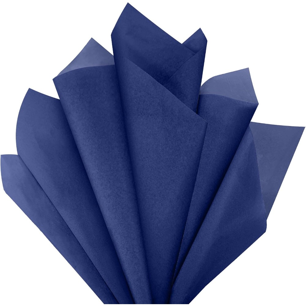 120 Sheets Navy Blue Tissue Pa - đánh giá và giá Art Craft And