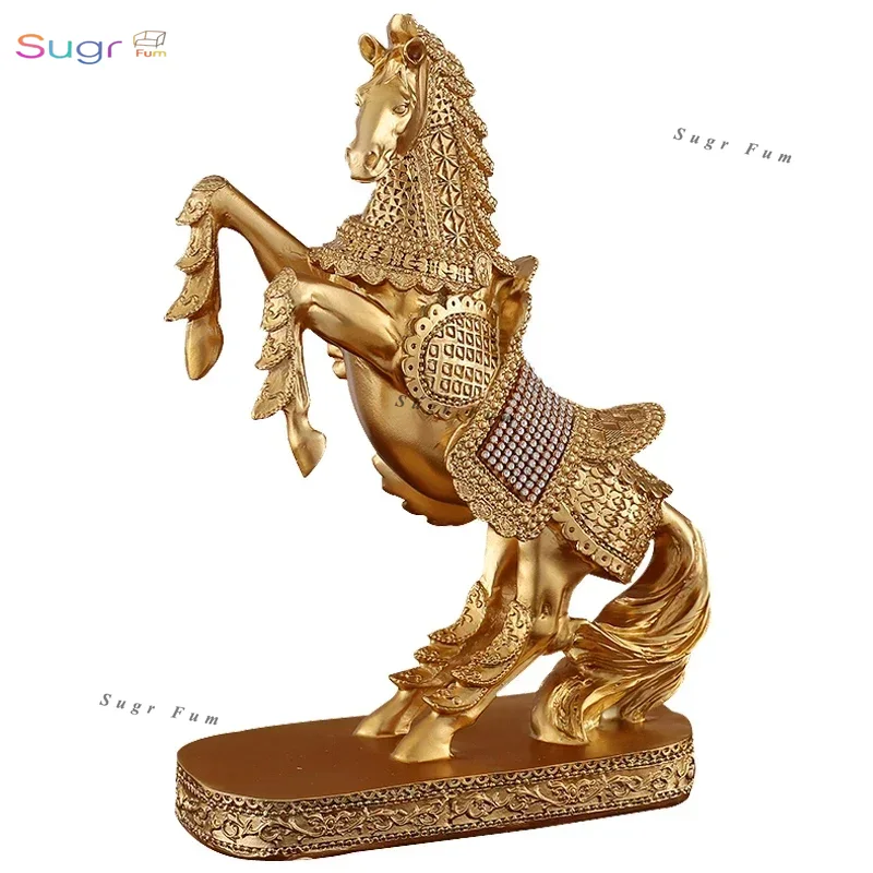 Horse Resin Sculpture Model Ho - đánh giá và giá Art Craft Bar