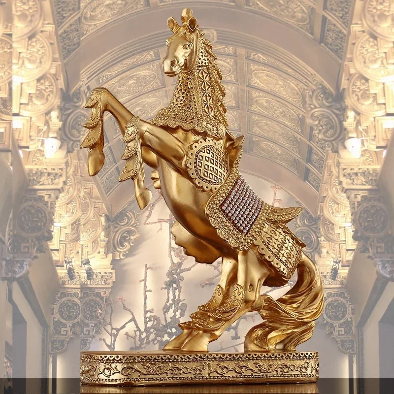 Horse Resin Sculpture Model Ho - đánh giá và giá Art Craft Bar