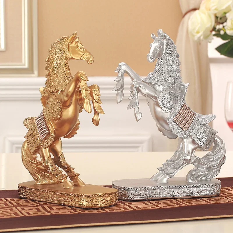 Horse Resin Sculpture Model Ho - đánh giá và giá Art Craft Bar