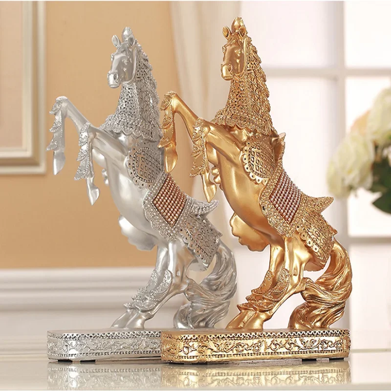 Horse Resin Sculpture Model Ho - đánh giá và giá Art Craft Bar