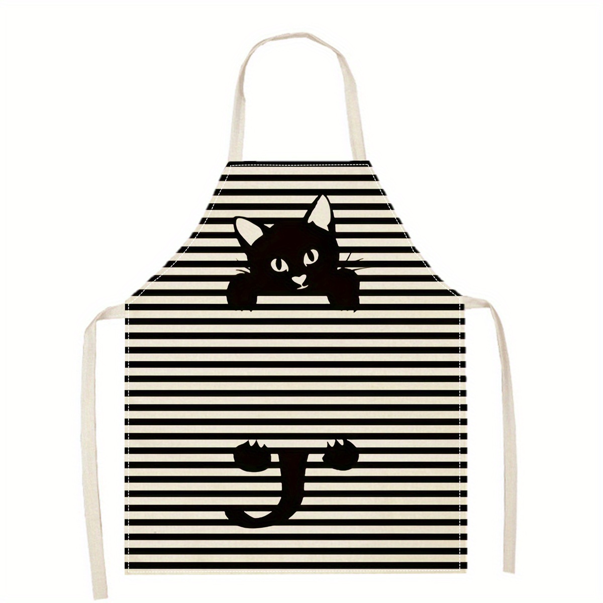 Linen Apron Funny Cat Sunglass - đánh giá và giá Art Craft Idea