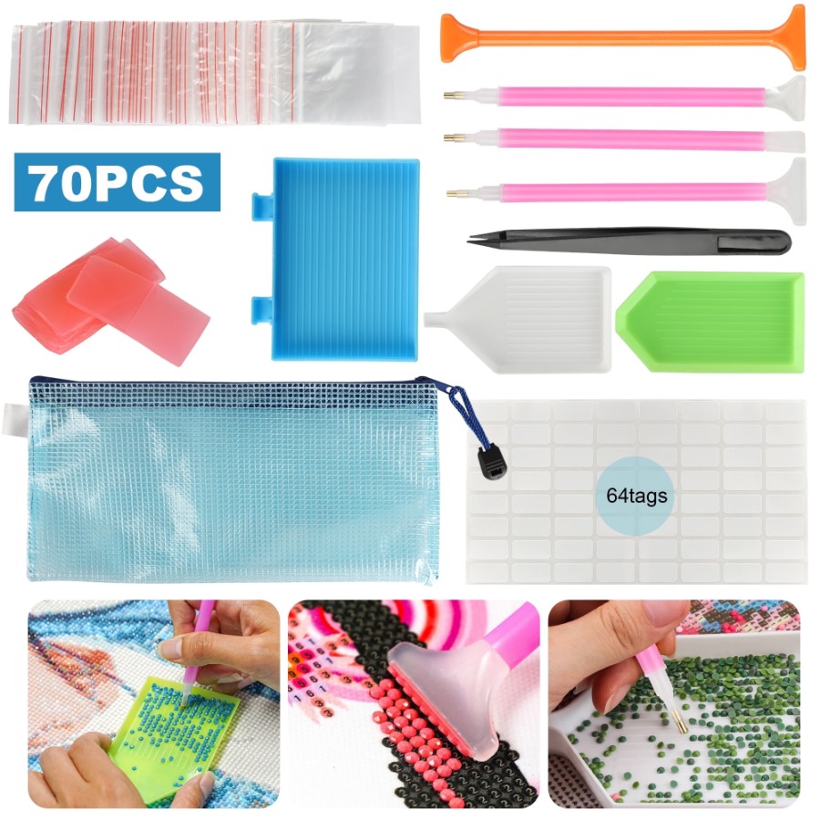 70pcs 5D Painting Tools Access - đánh giá và giá Art Craft Kits For Adults