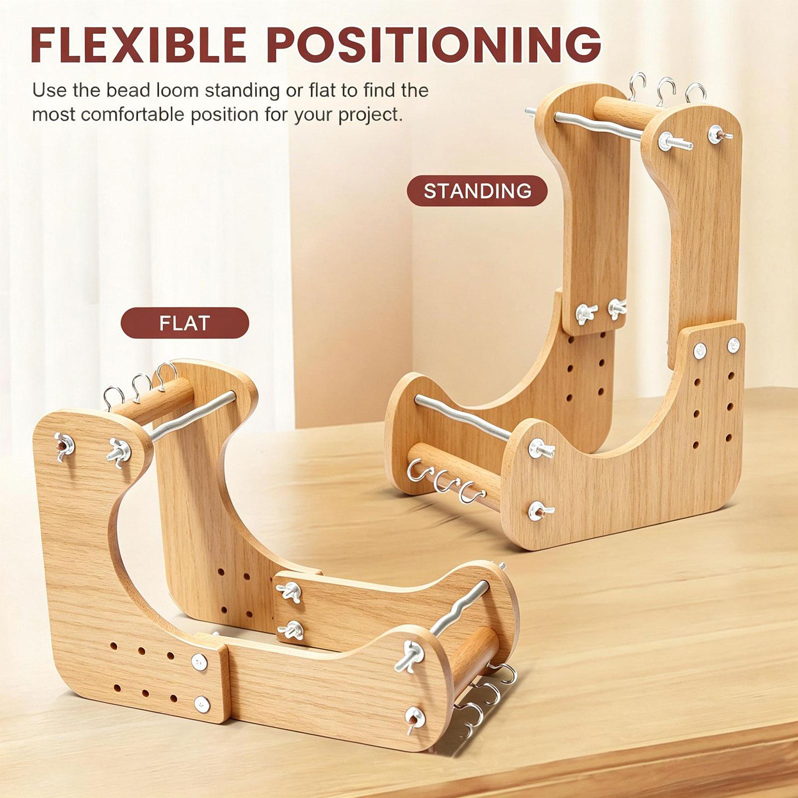 Versatile Bead Loom Adjustable - đánh giá và giá Loom Weaving Frame